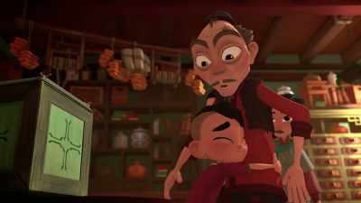 -Still, it's yours now, Sam.
-[Sam gasps] - Gremlins: Secrets of the Mogwai