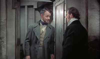 Still keeping the door locked.
Is that necessary? - The Curse of Frankenstein