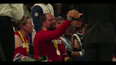 [stirring, emotional music continuing] - Heart of Invictus