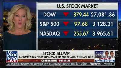 Stocks fall sharply
as fears spread - Totally Under Control