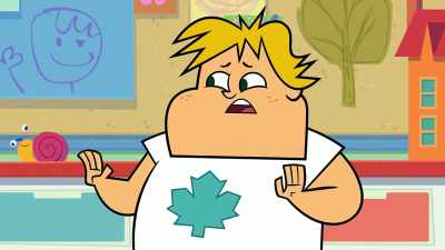 (Stomach grumbles)
- Sorry, it's my belly. - Total DramaRama