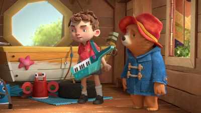 [stomach rumbles] - The Adventures of Paddington