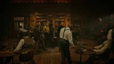 [stomping]
[group cheering] - The Porter