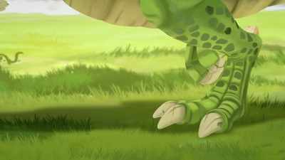 (stomping) - Gigantosaurus