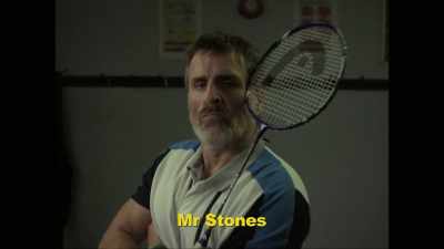Stones had once represented
the county at badminton. - Ladhood
