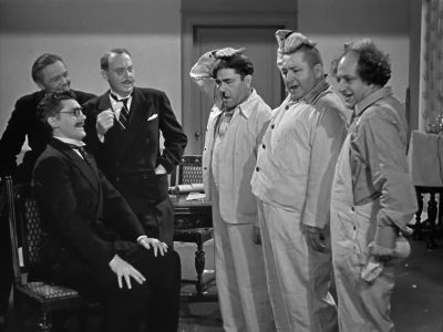 STOOGES Hail Hail Hailstone Wahoo - You Nazty Spy!
