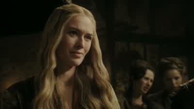 - Stop! Arya!- She's as wild as that animal of hers. - Game of Thrones