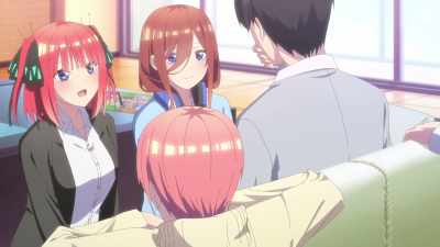 Stop being half asleep, - The Quintessential Quintuplets Movie
