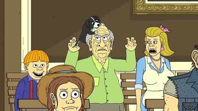 Stop, Dad!Look, Mrs. Pickles,
Dad's a deputy now! - Momma Named Me Sheriff