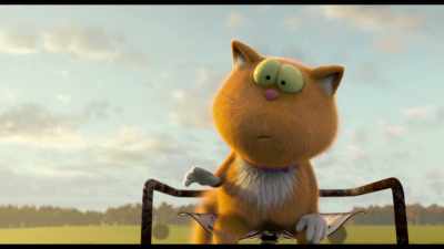 - Stop. Don't move.
- Why? - Spy Cat