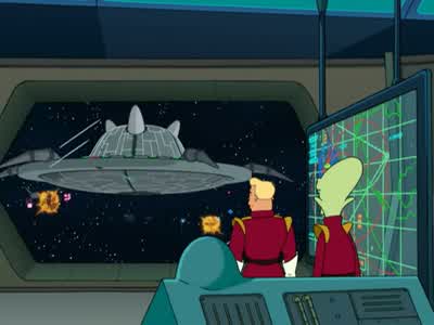 Stop exploding, you cowards! - Futurama