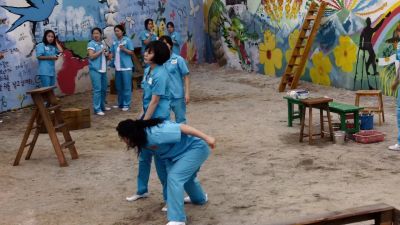 Stop fighting.
I don't want to hurt you. - Sense8