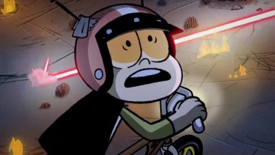 Stop fighting! The aliens aren't evil! - Kid Cosmic