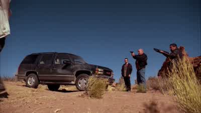 Stop. Get on your knees. - Breaking Bad