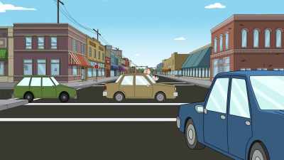 Stop and go. Not fast, but slow. - Paradise PD