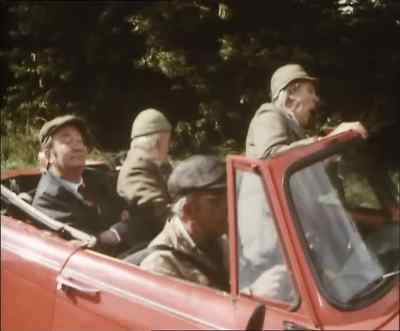 Stop him, man, stop him!
I'm trying to stop him! - Last of the Summer Wine