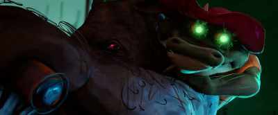 Stop it, you bloody hooligans
or I'll bite your bloody heads off! - Teenage Mutant Ninja Turtles: Mutant Mayhem