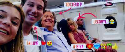 Stop it, first of all stop breathing
and touching things and secondly, - Ibiza