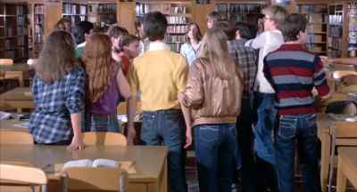 Stop it!
I will not have that in here! - The Last American Virgin
