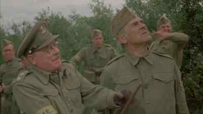 Stop it! Somebody stop it!
Turn it off! - Dad's Army