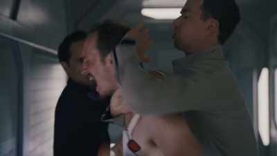 Stop it! Stop it! There's nothing there!
It's in your head, okay? - The Ark