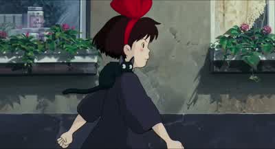 Stop jumping out into the street. - Kiki's Delivery Service