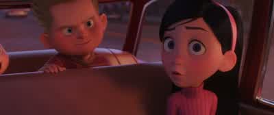 Stop! Let us out! Here, large popcorn, small soda. Save me a seat, center, about eight rows back. I' - Incredibles 2