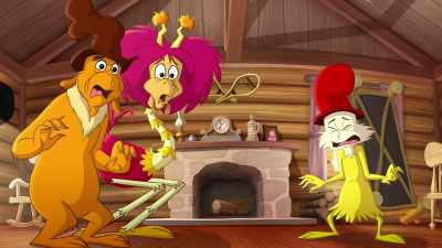 Stop making eye contact with him!
It only makes him stronger! - Green Eggs and Ham