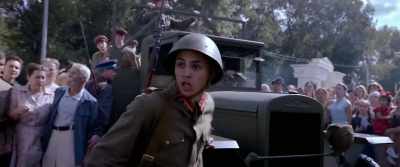Stop! Move the truck back!
Comrade Lieutenant! - The Last Frontier
