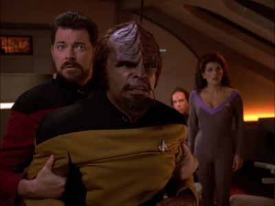 Stop! Mr Worf! That is an order. - Star Trek: The Next Generation