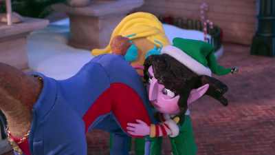 -Stop!
-My nose is insured
for a billion dollars, - Santa Inc.