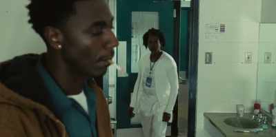 Stop. Put that shit out.
[door thumps] - On the Count of Three