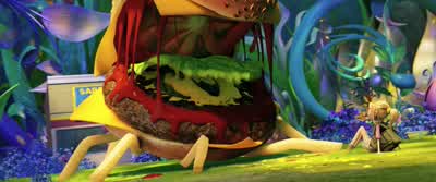 Stop right there, cheese monster! - Cloudy with a Chance of Meatballs 2