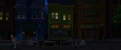Stop staring at that hole,
Hole and Oates. Come to bed! - The Bob's Burgers Movie
