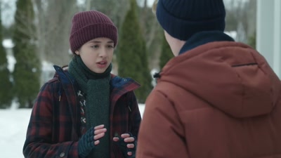 Stop talking, okay? - Snow Day