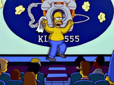 Stop the madness!
Start the movie! - The Simpsons