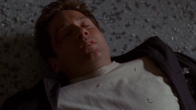 Stop there or I'll shoot - The X-Files