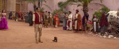 Stop, thief.
Your sultan commands it. - Aladdin