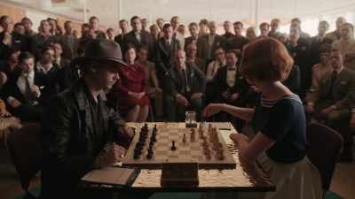 Stop thinking about
what might have happened in the past, - The Queen's Gambit