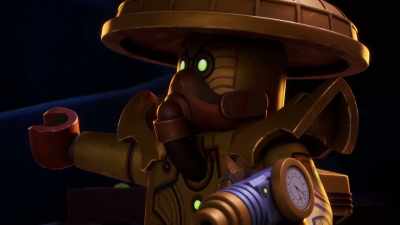 Stop.
You are disturbing the peace. - LEGO Ninjago: Dragons Rising