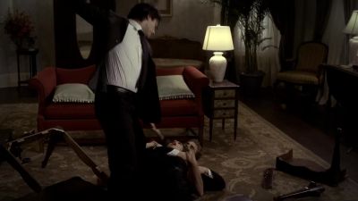 Stop!
You're hurting Elena. - The Vampire Diaries