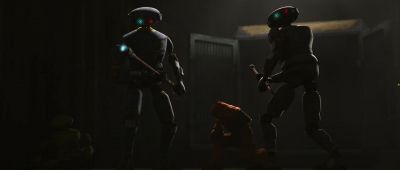Stop! You're hurting him! - Star Wars: The Bad Batch