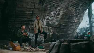 [storm rumbling] - The Groomsmen: First Look