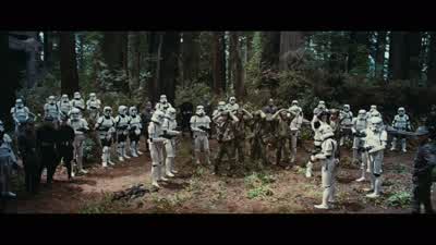 Stormtrooper: All right, move it! - Star Wars: Episode VI   Return of the Jedi