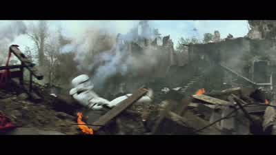 STORMTROOPER: Request air support. - Star Wars: Episode VII   The Force Awakens