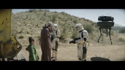 STORMTROOPER: Raise your head. - Obi-Wan Kenobi