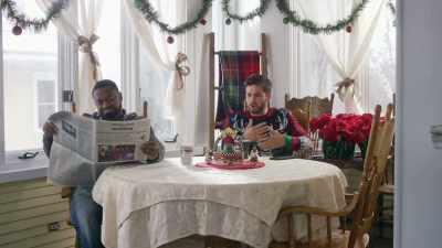 Straight from college and eager
as ever, - The Christmas Listing