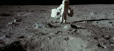 Straight out on that rise
out there - Apollo 11
