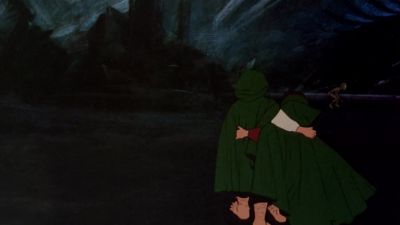 Straight stairs - The Lord of the Rings