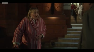 Straight to the ward, you hear?
We still can't get Channel 4. - The Power of Parker